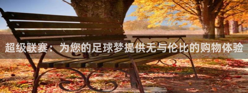 超级联赛：为您的足球梦提供无与伦比的购物体验